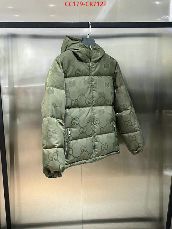 Down jacket Men-Gucci high-end designer ID: CK7122 $: 179USD