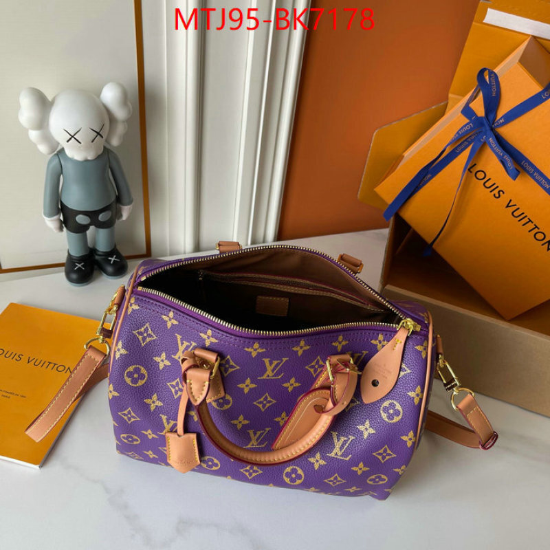 LV Bags(4A)-Speedy- website to buy replica ID: BK7178 $: 95USD,