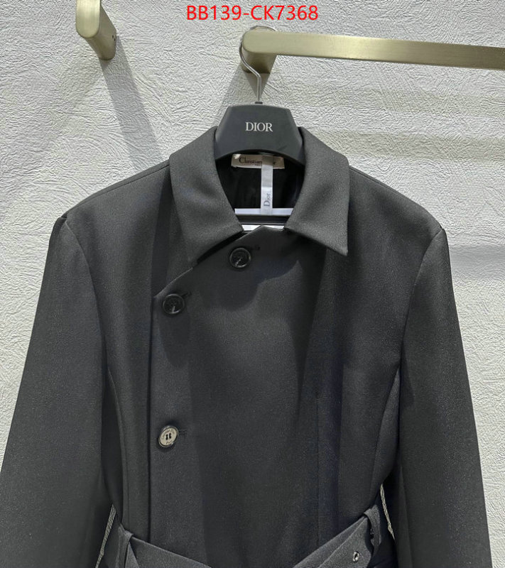 Clothing-Dior top quality ID: CK7368 $: 139USD