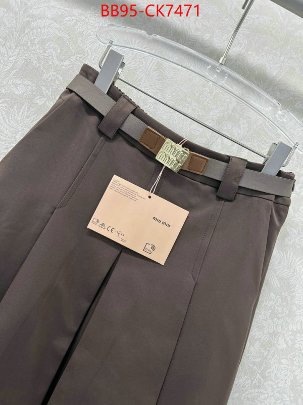 Clothing-MIU MIU what is aaaaa quality ID: CK7471 $: 95USD