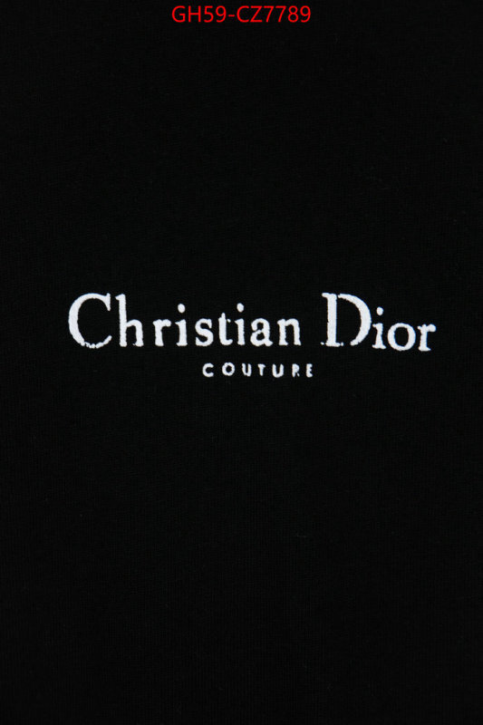 Clothing-Dior high quality replica ID: CZ7789 $: 59USD