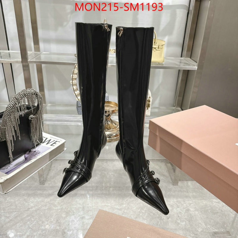 Women Shoes-Miu Miu mirror copy luxury ID: SM1193 $: 215USD