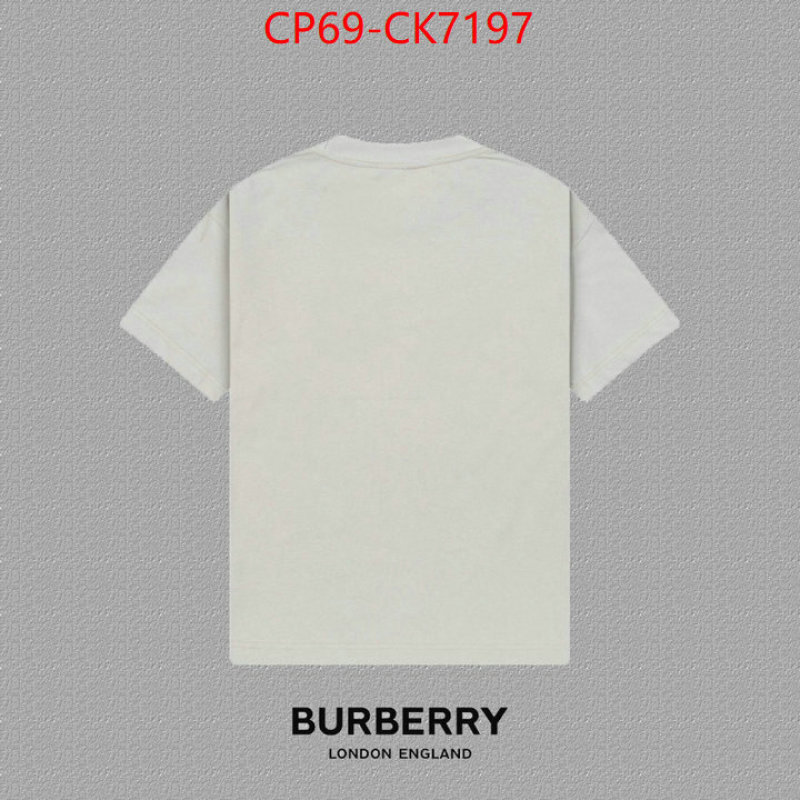 Clothing-Burberry designer high replica ID: CK7197 $: 69USD