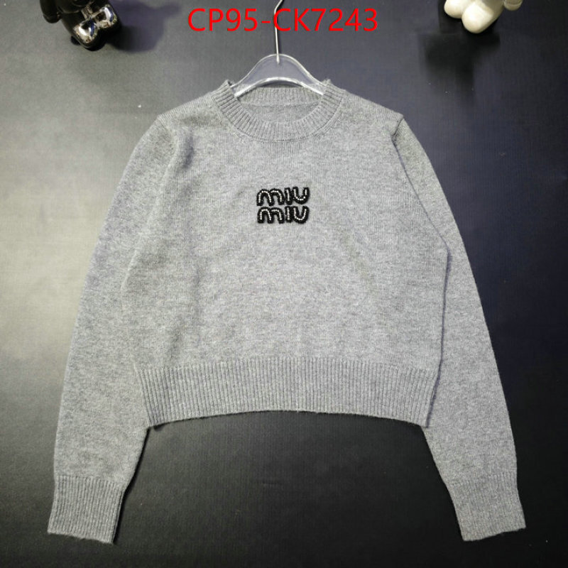 Clothing-MIU MIU aaaaa class replica ID: CK7243 $: 95USD