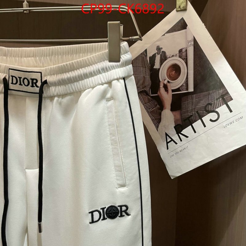 Clothing-Dior where can you buy a replica ID: CK6892 $: 99USD