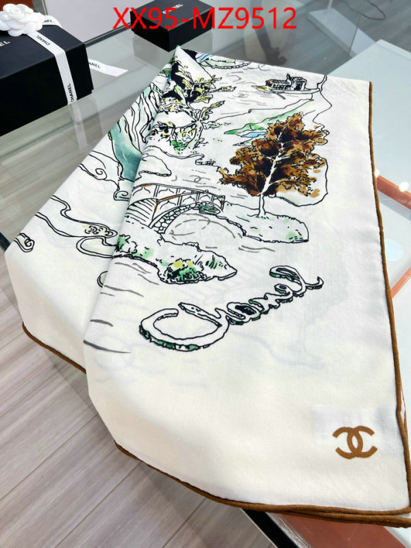 Scarf-Chanel wholesale sale ID: MZ9512 $: 95USD