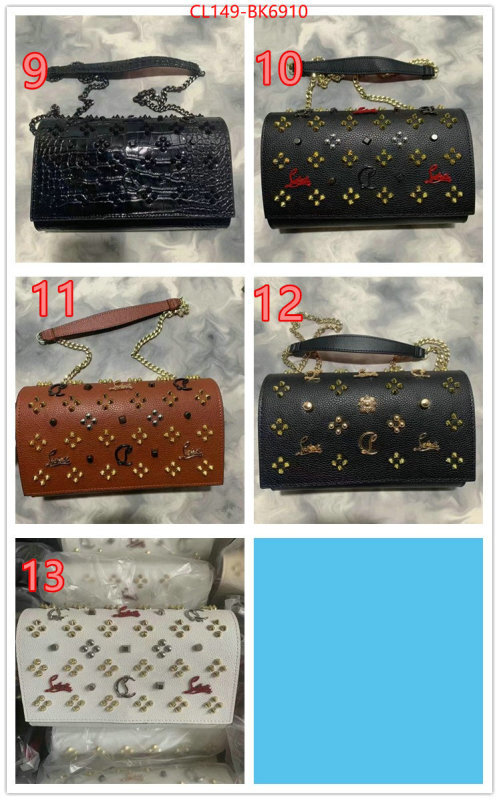 Christian Louboutin Bags(TOP)-Crossbody- where can i buy the best 1:1 original ID: BK6910 $: 149USD,