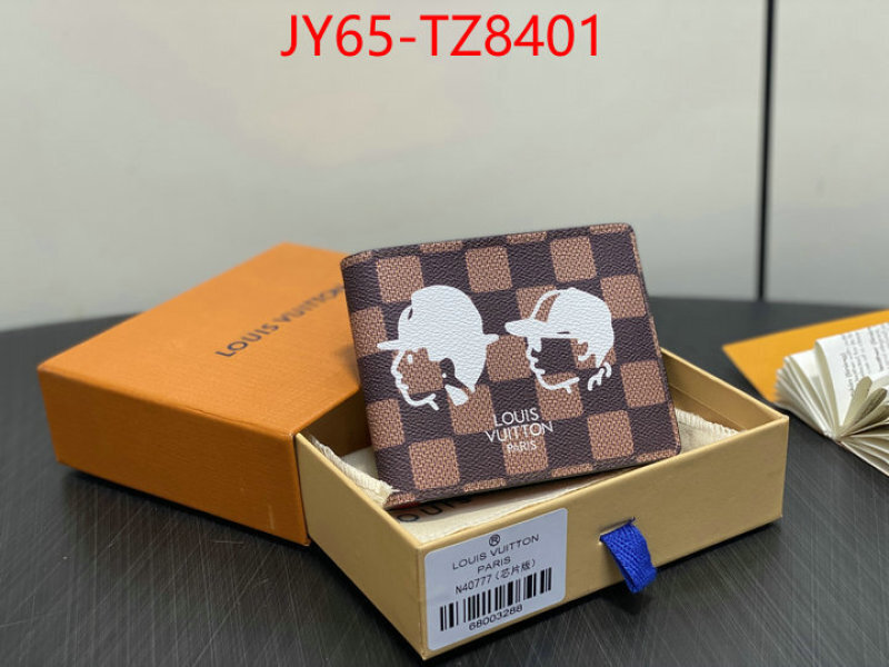 LV Bags(TOP)-Wallet is it ok to buy replica ID: TZ8401 $: 65USD,