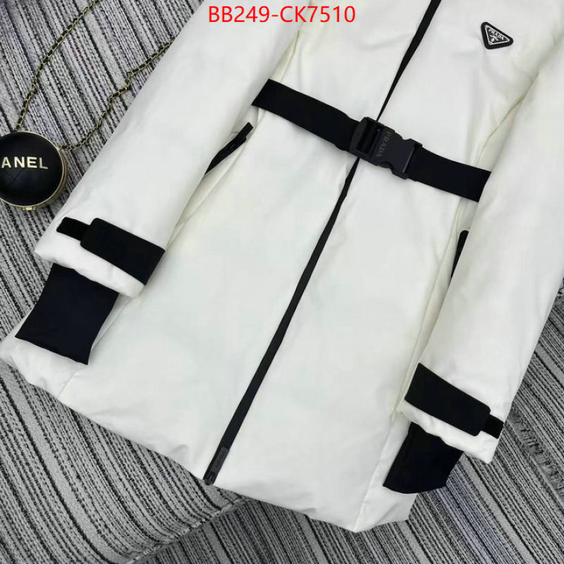 Down jacket Women-Prada fake aaaaa ID: CK7510 $: 249USD