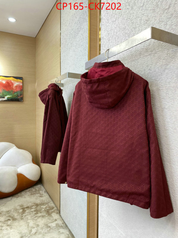 Clothing-Gucci what best replica sellers ID: CK7202 $: 165USD