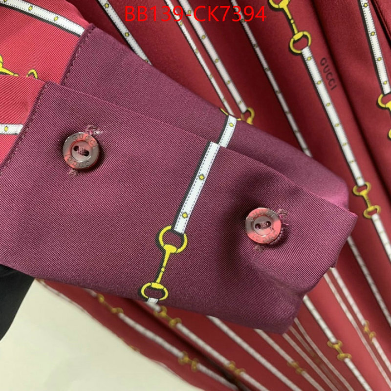 Clothing-Gucci can you buy knockoff ID: CK7394 $: 139USD
