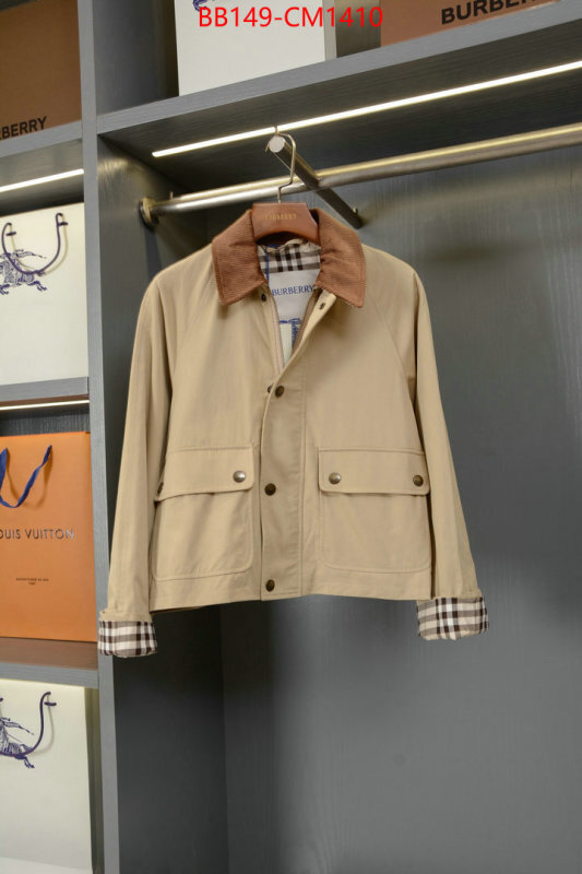 Clothing-Burberry replcia cheap ID: CM1410 $: 149USD