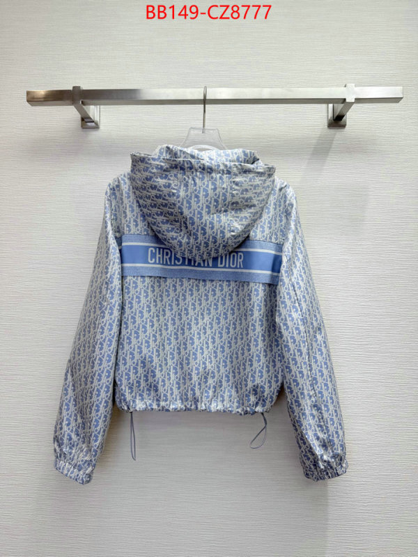 Clothing-Dior shop designer replica ID: CZ8777 $: 149USD