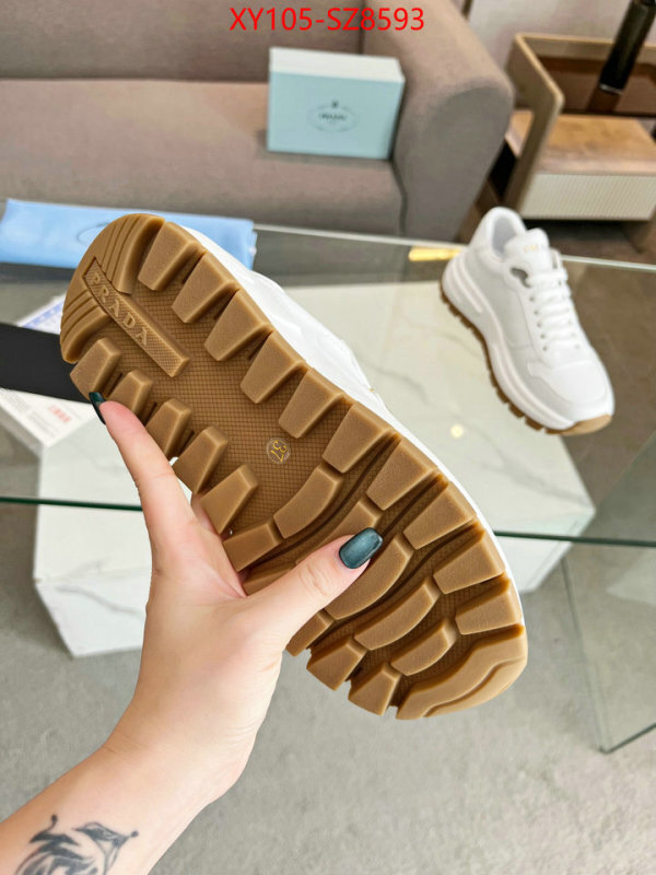 Men shoes-Prada high quality 1:1 replica ID: SZ8593 $: 105USD