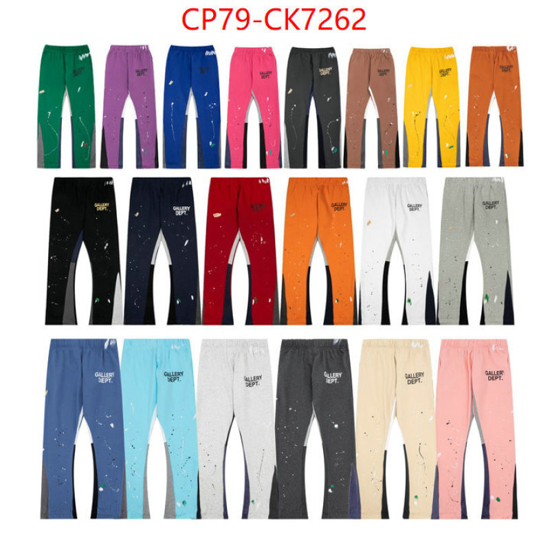 Clothing-GALLERY DEPT hot sale ID: CK7262 $: 79USD