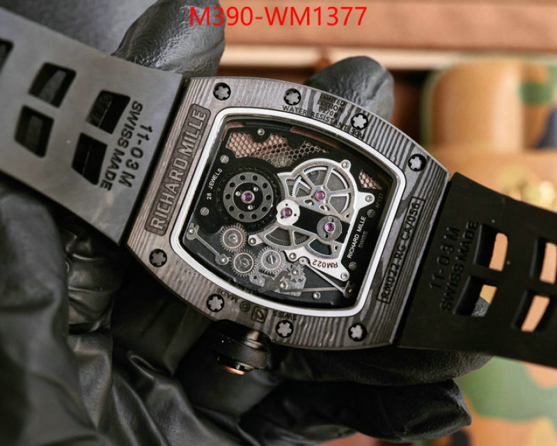 Watch(TOP)-Richard Mille replcia cheap ID: WM1377 $: 390USD