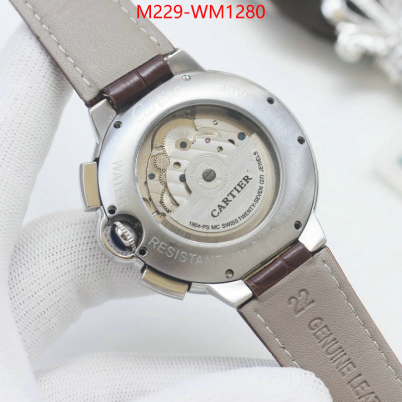 Watch(TOP)-Cartier designer high replica ID: WM1280 $: 229USD