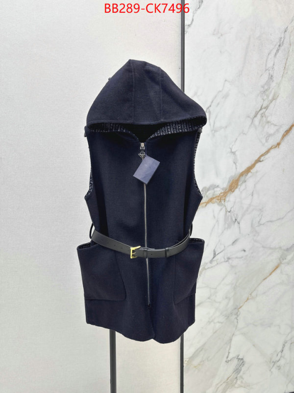 Clothing-Prada perfect quality ID: CK7496 $: 289USD