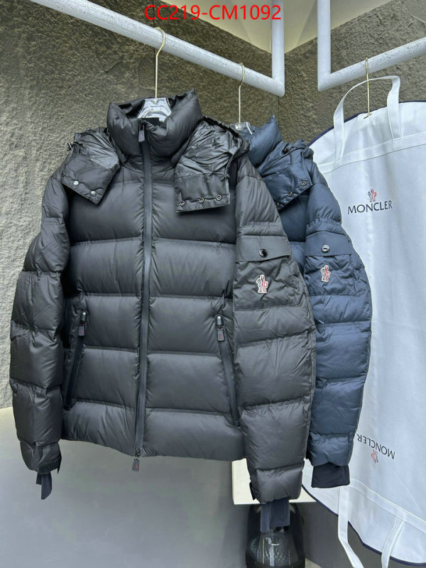 Down jacket Men-Moncler the most popular ID: CM1092 $: 219USD