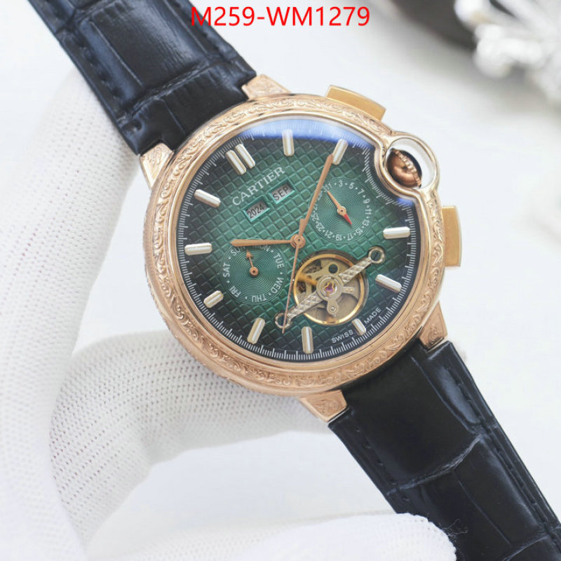 Watch(TOP)-Cartier replica 1:1 ID: WM1279 $: 259USD