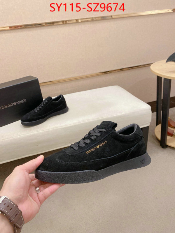 Men shoes-Armani where should i buy replica ID: SZ9674 $: 115USD