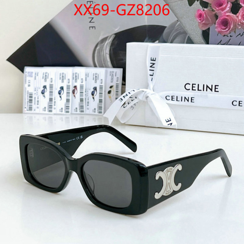 Glasses-CELINE where can i find ID: GZ8206 $: 69USD