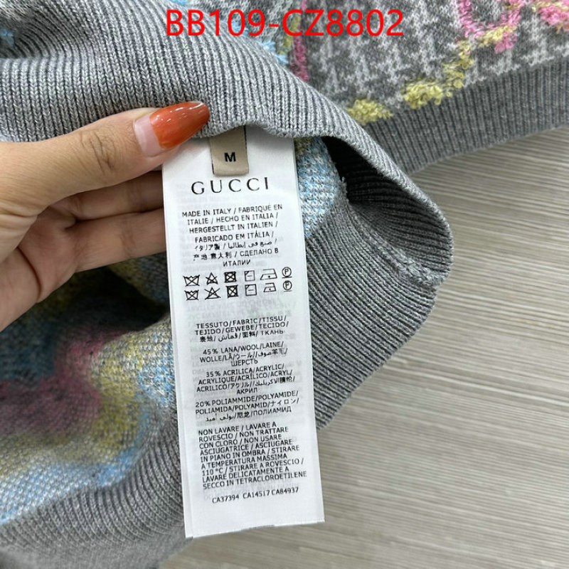 Clothing-Gucci shop ID: CZ8802 $: 109USD