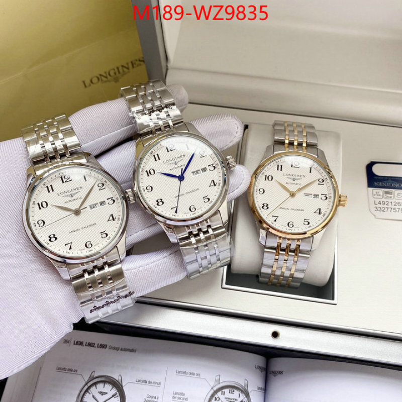 Watch(4A)-Longines 1:1 replica ID: WZ9835 $: 189USD