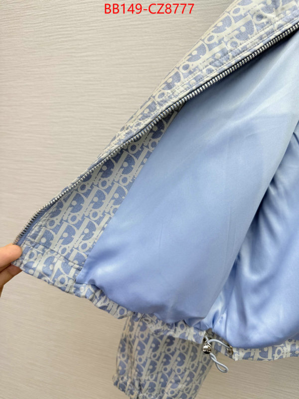 Clothing-Dior shop designer replica ID: CZ8777 $: 149USD