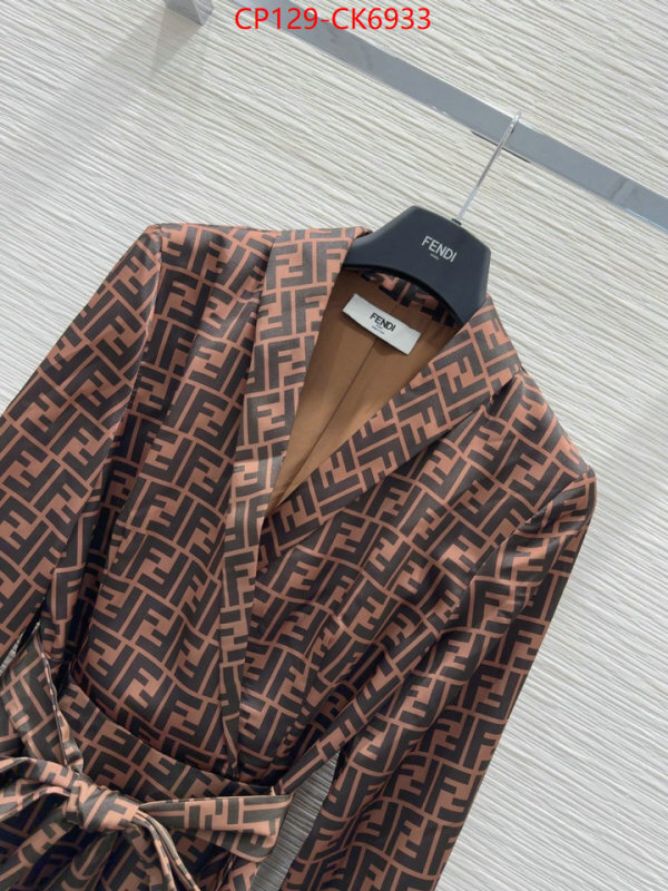 Clothing-Fendi ID: CK6933 $: 129USD