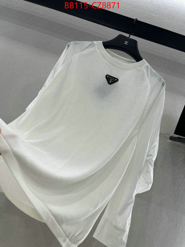 Clothing-Prada replica aaaaa designer ID: CZ8371 $: 115USD