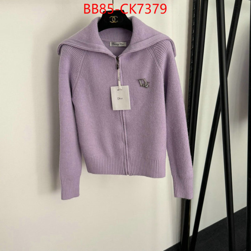 Clothing-Dior top brands like ID: CK7379 $: 85USD