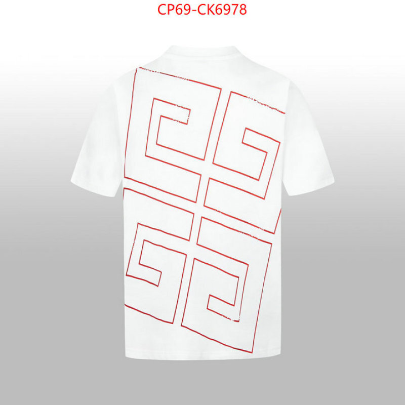 Clothing-Givenchy where quality designer replica ID: CK6978 $: 69USD
