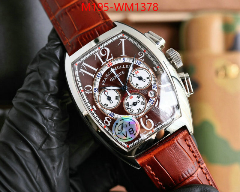 Watch(TOP)-Franck Muller buy luxury 2024 ID: WM1378 $: 195USD
