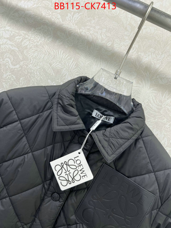 Down jacket Women-Loewe the highest quality fake ID: CK7413 $: 115USD