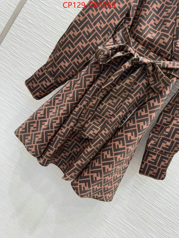 Clothing-Fendi ID: CK6933 $: 129USD