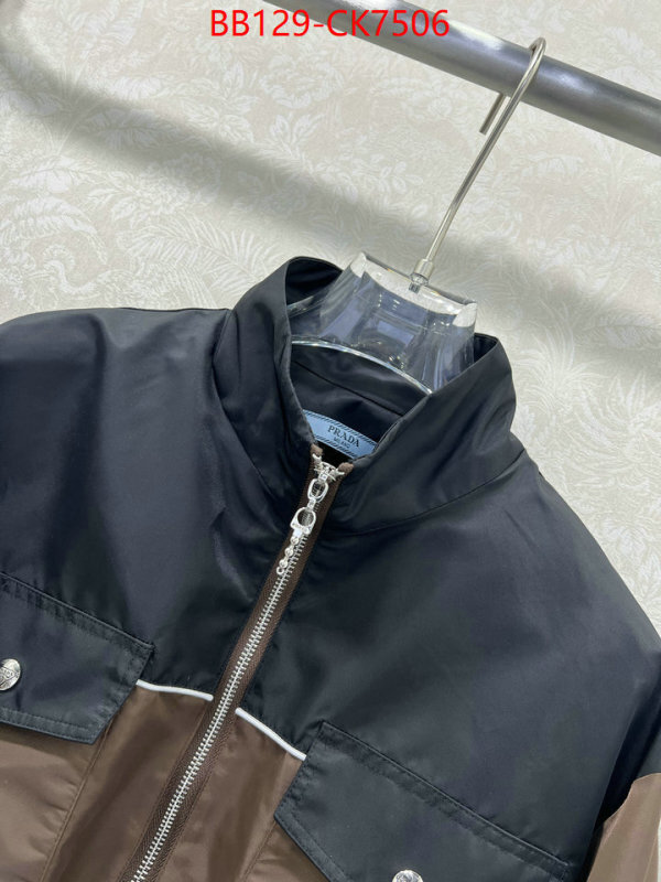Clothing-Prada fake aaaaa ID: CK7506 $: 129USD
