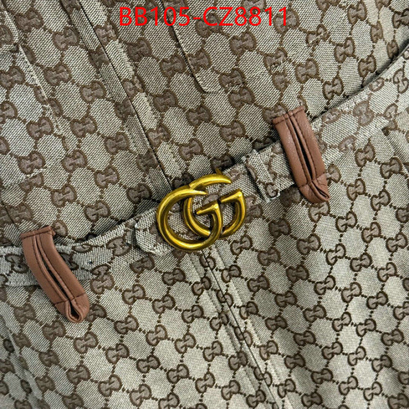 Clothing-Gucci 7 star ID: CZ8811 $: 105USD