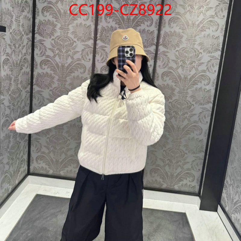 Down jacket Women-Moncler best quality fake ID: CZ8922 $: 199USD