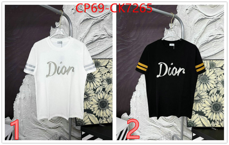 Clothing-Dior copy ID: CK7265 $: 69USD