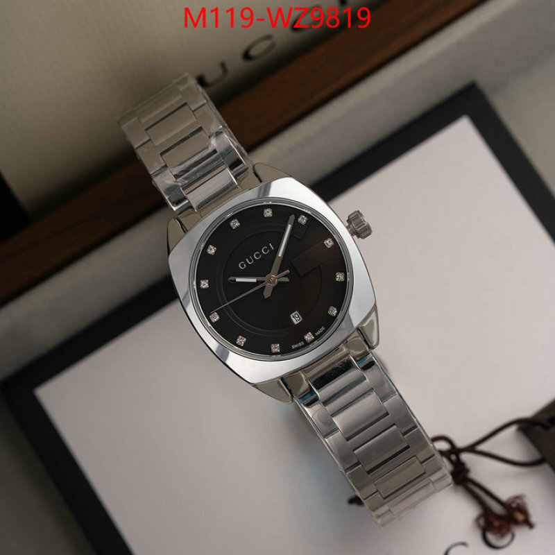 Watch(4A)-Gucci aaaaa+ replica designer ID: WZ9819 $: 119USD