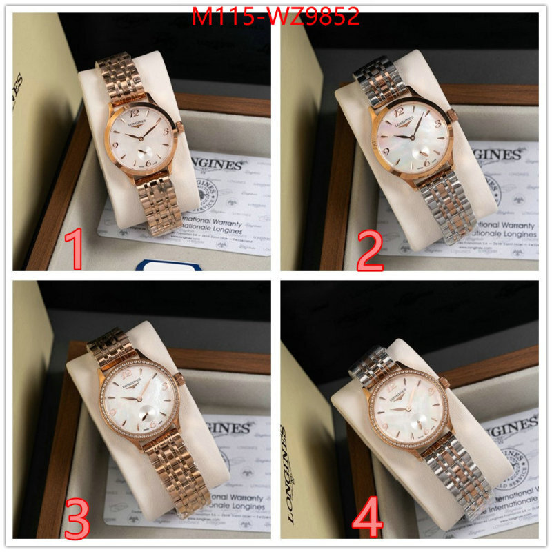 Watch(4A)-Longines is it illegal to buy dupe ID: WZ9852 $: 115USD