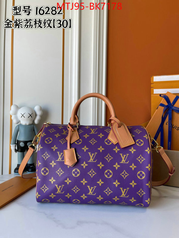 LV Bags(4A)-Speedy- website to buy replica ID: BK7178 $: 95USD,