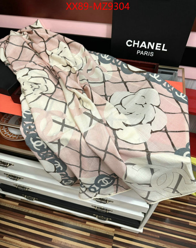 Scarf-Chanel shop ID: MZ9304 $: 89USD