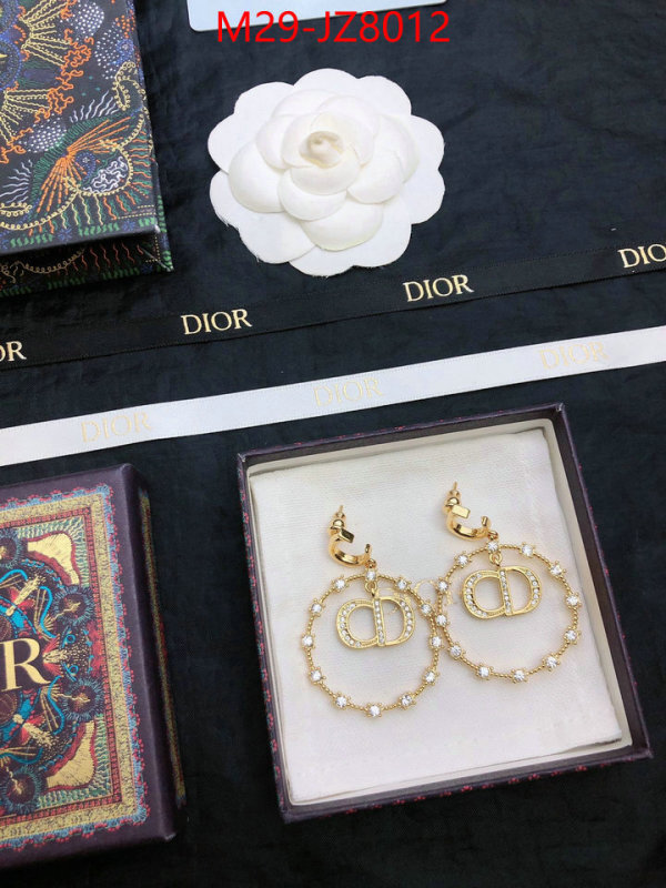 Jewelry-Dior where to buy replicas ID: JZ8012 $: 29USD