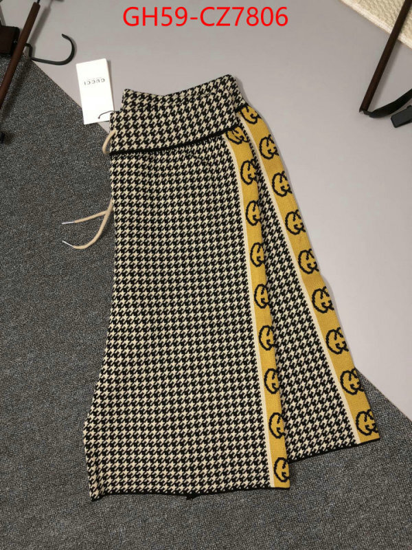 Clothing-Gucci where can you buy a replica ID: CZ7806 $: 59USD