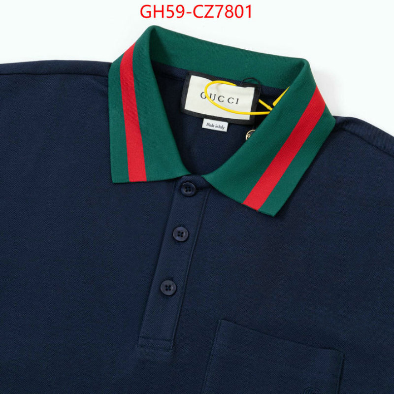 Clothing-Gucci high ID: CZ7801 $: 59USD
