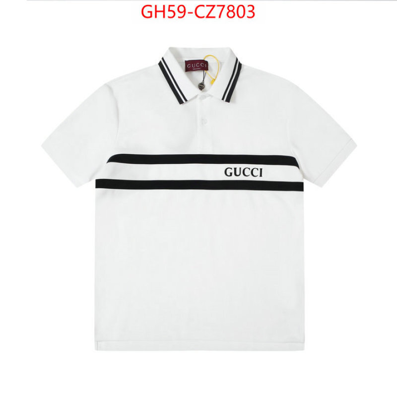 Clothing-Gucci best replica quality ID: CZ7803 $: 59USD