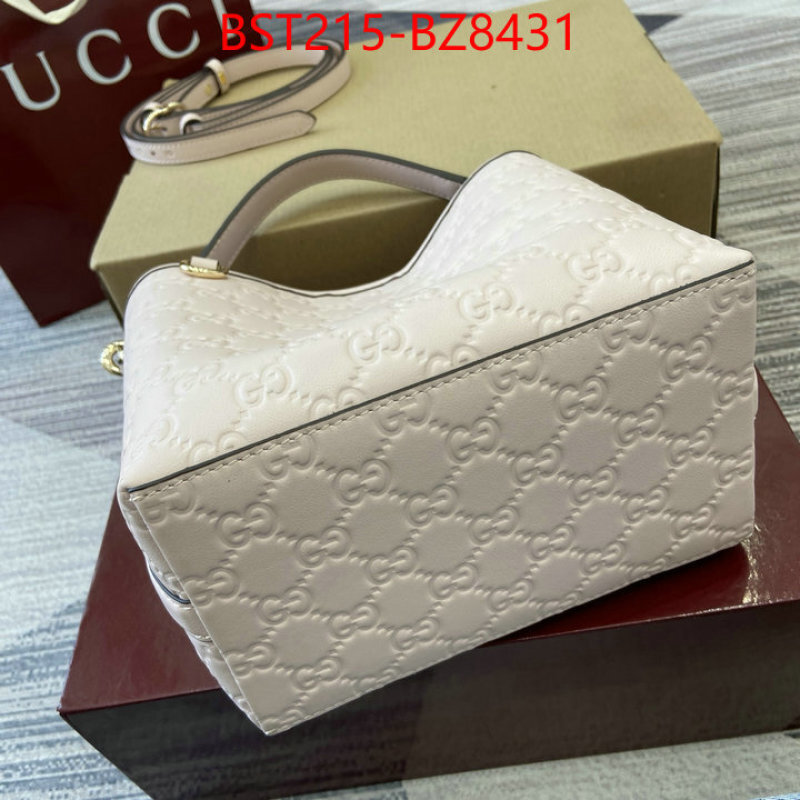 Gucci Bags(TOP)-Bucket bag- best like ID: BZ8431 $: 215USD,