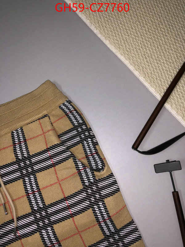 Clothing-Burberry replica best ID: CZ7760 $: 59USD